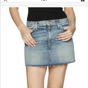 NWOT HUDSON JEANS WOMEN'S VIVID DENIM MINI SKIRT